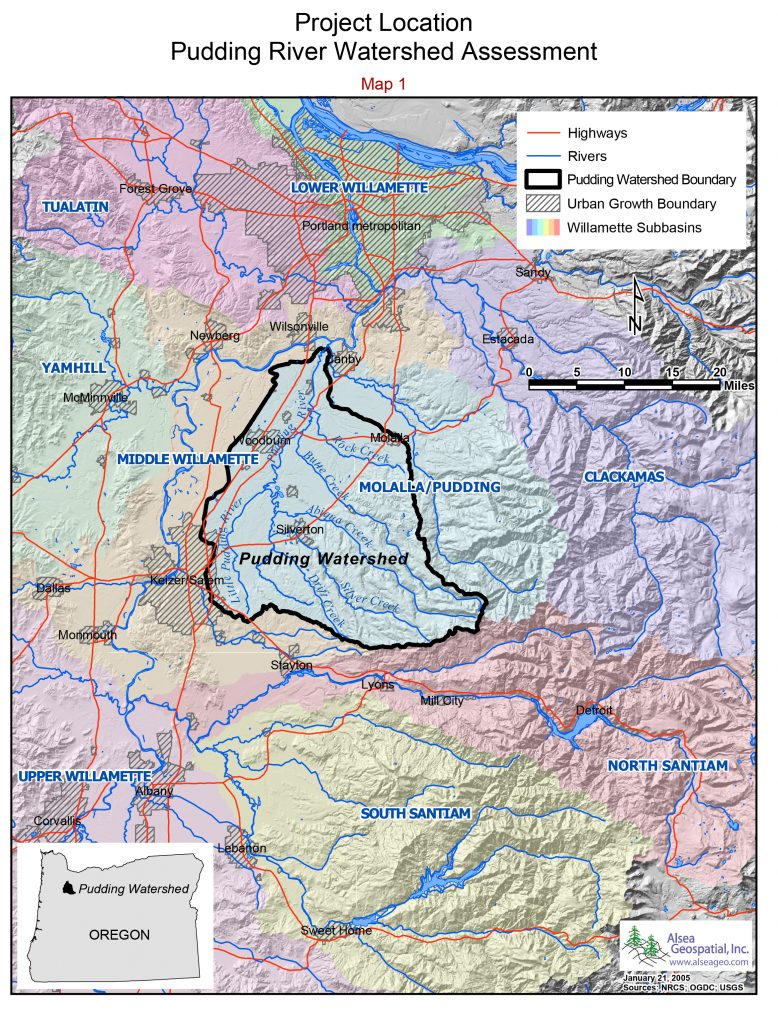 About Us - Pudding River Watershed Council