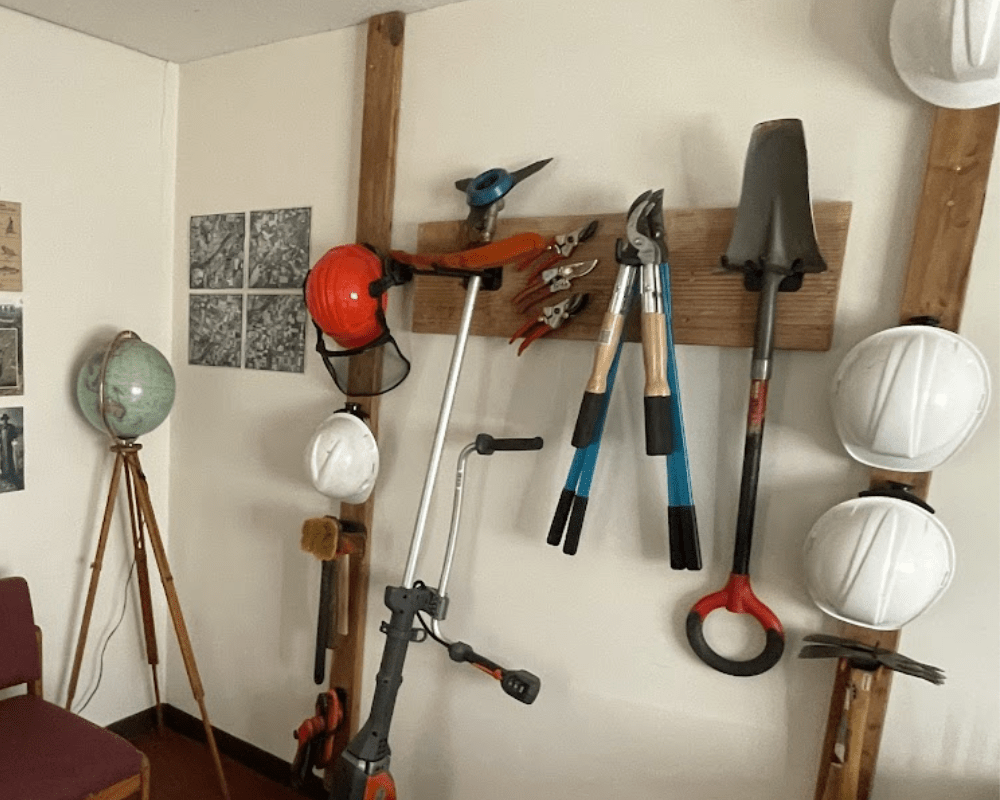 Tools at Pudding River office